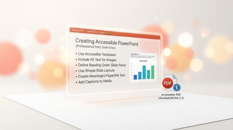 הנגשת מצגות PowerPoint: הצעדים הקריטיים לפני המרה ל-PDF